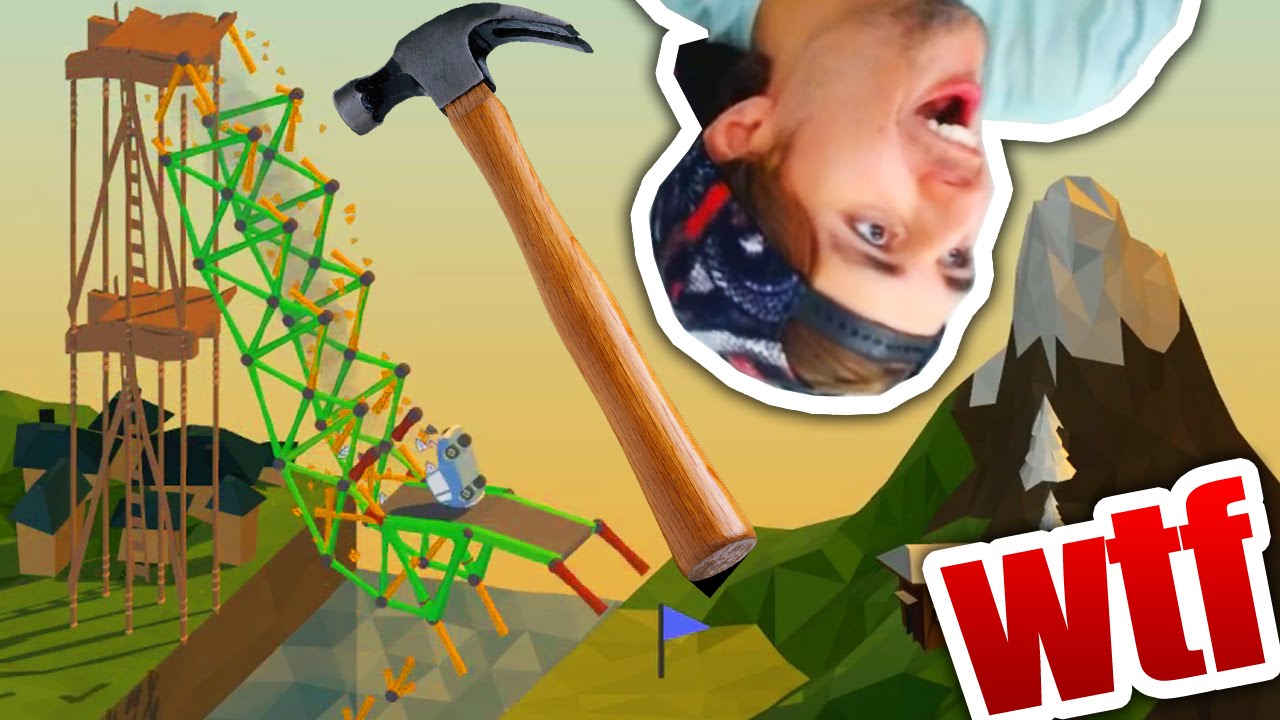 EL PUENTE MARTILLO Y EL COCHE BUG | Poly Bridge