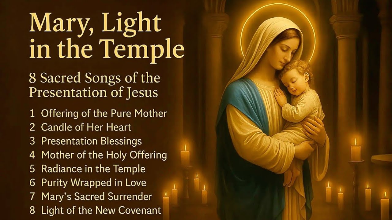 Mary, Light in the Temple – 8 Sacred Songs of the Presentation of Jesus