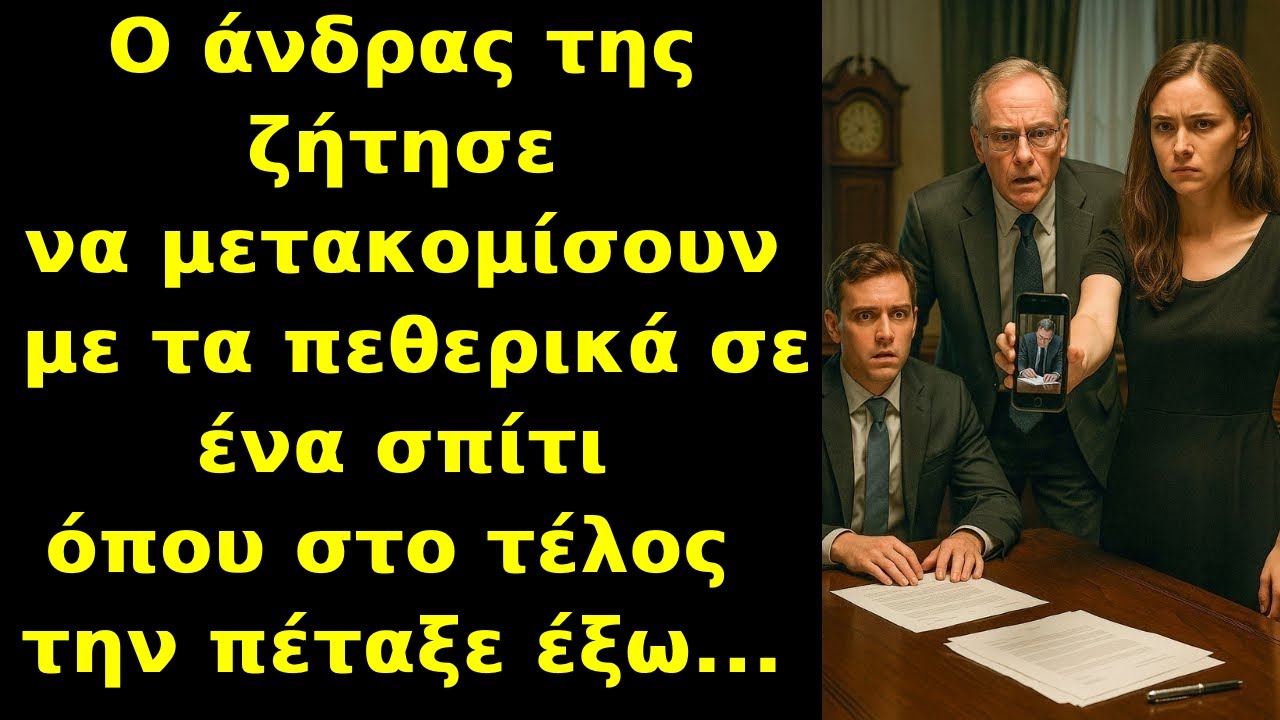 Ο άνδρας της ζήτησε να μετακομίσουν με τα πεθερικά σε ένα σπίτι όπου στο τέλος την πέταξε έξω...