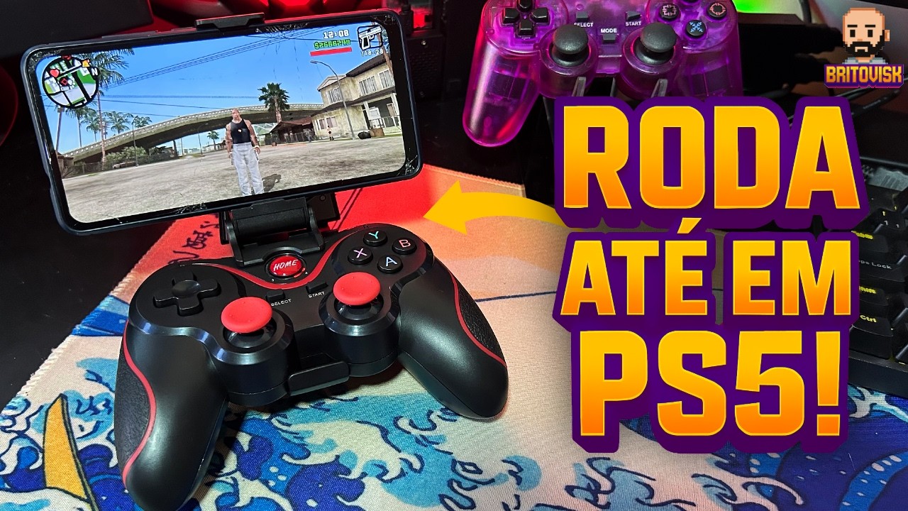Esse Controle Barato roda at&eacute; em PS5 (Ningu&eacute;m Fala Disso!)