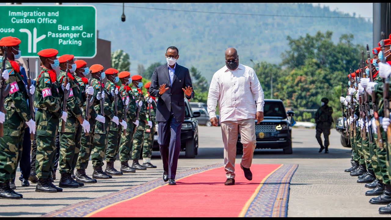 President Kagame working visit in Goma DRC highlight