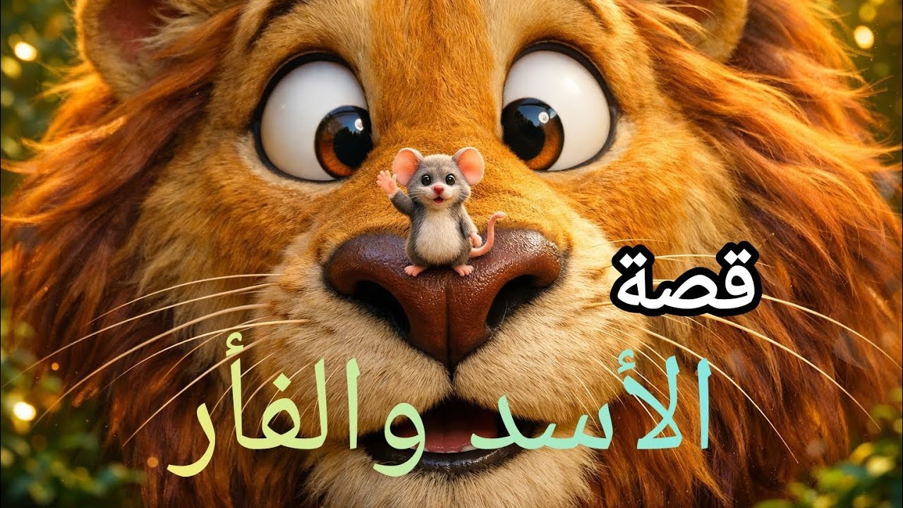 قصة الأسد والفأر 🦁🐭 | قصص قبل النوم للأطفال مع وجد وليانا | قصص عالمية
