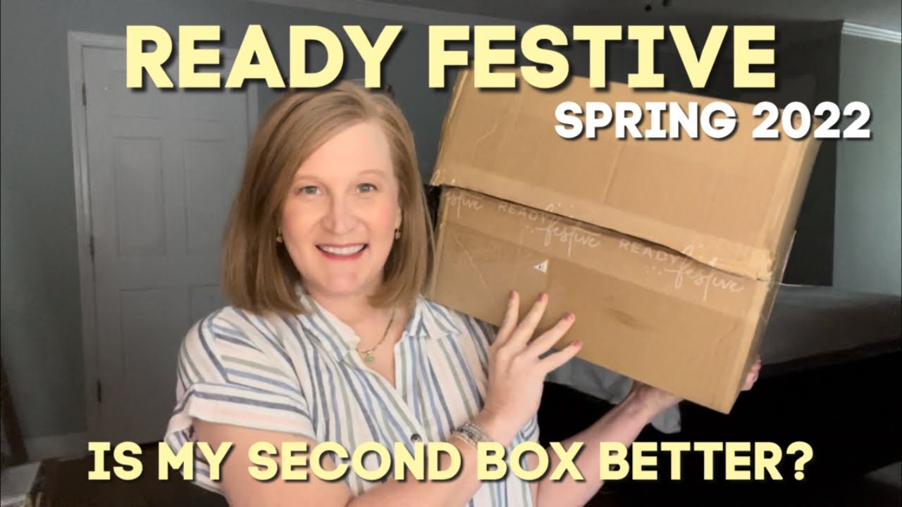 Giving Ready Festive Another Try | Spring 2022 | Subscription Box Unboxing