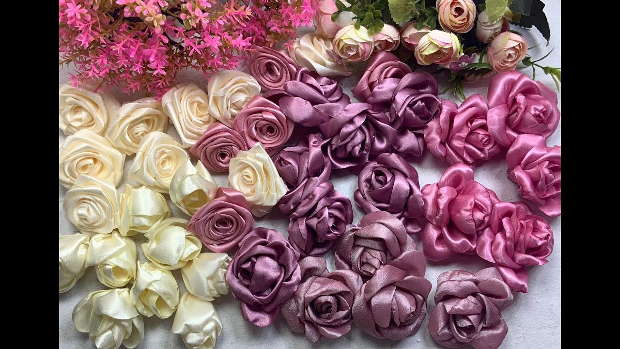 ROSAS ETERNAS DE LISTON O TELA VIDEO NO. 998 CREACIONES ROSA ISELA