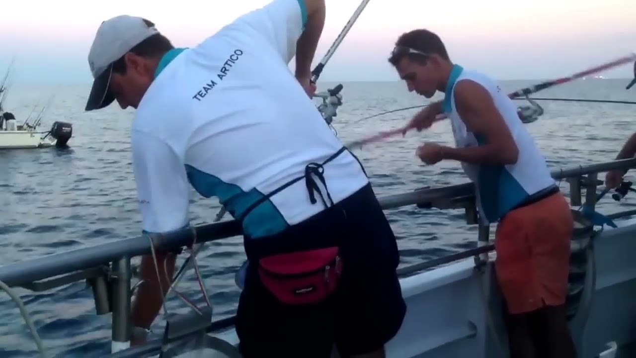Sgombri con le canne Mitica e Futura Artico. Con Christian Rosolen su Catamarano Comfort Chioggia