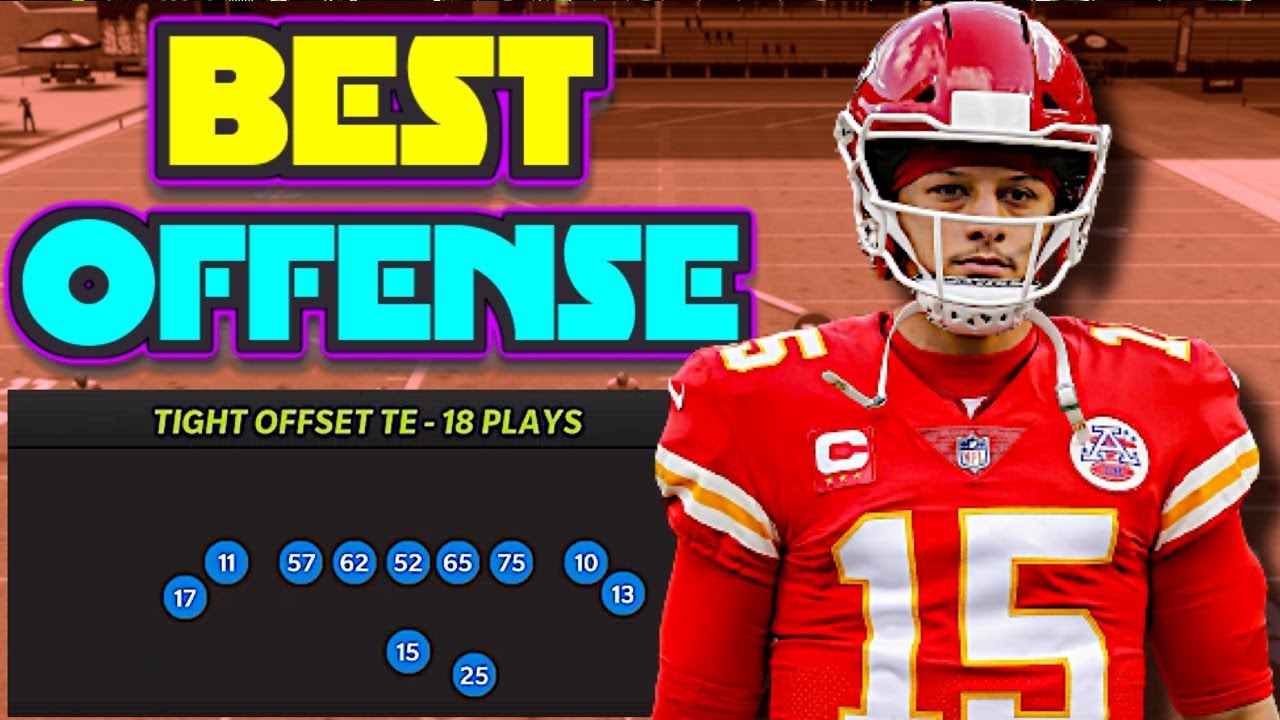 Full Gun Tight Offset TE Offensive Ebook! The Best Passing Offense in Madden 22!