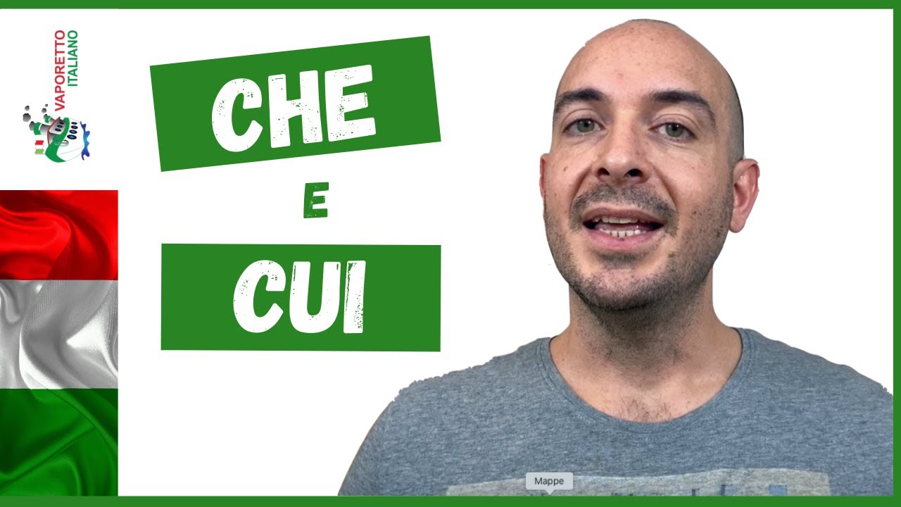 CHE e CUI in italiano | Come usare i pronomi relativi CHE e CUI in italiano