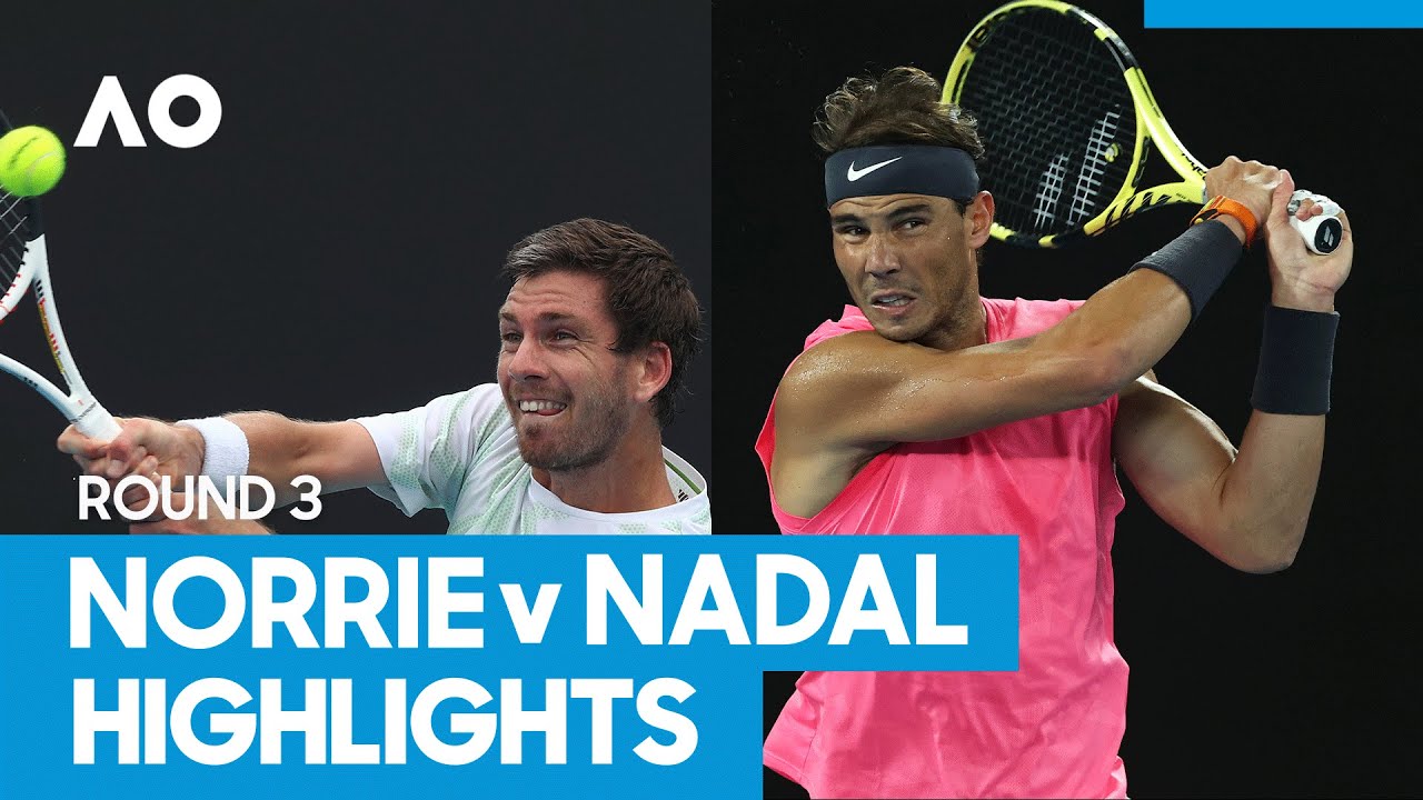 Cameron Norrie vs Rafael Nadal Match Highlights (3R) | Australian Open 2021