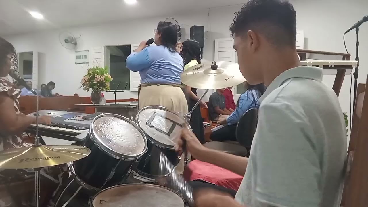 OUSADO AMOR - Isaías Saad • DRUM CAM | Bateria 