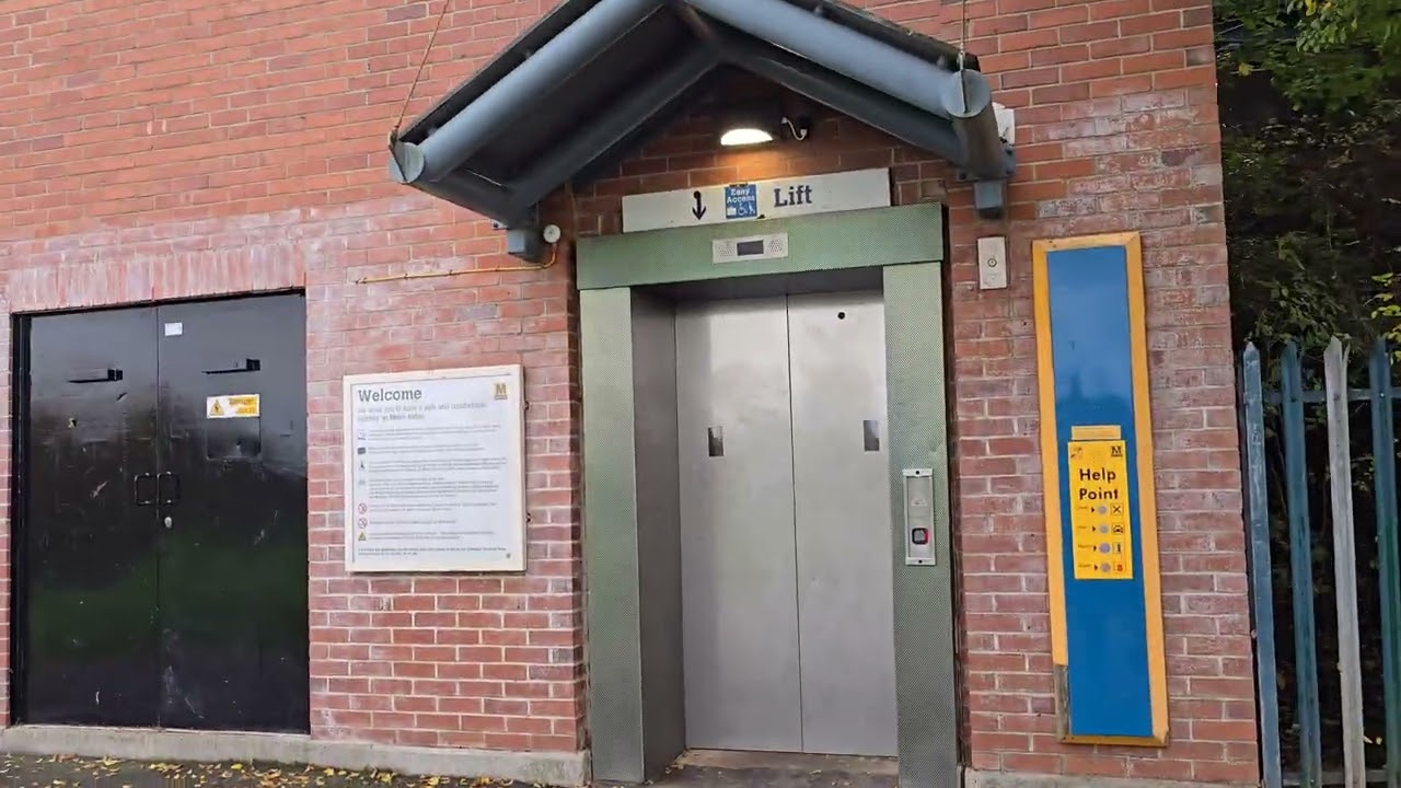Kone hydraulic lifts @ Fellgate Metro in Newcastle