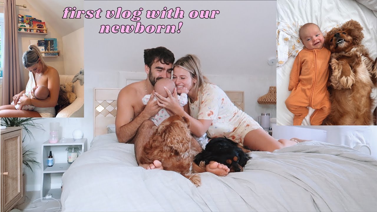 my first vlog back 🥹 life with our newborn baby!!