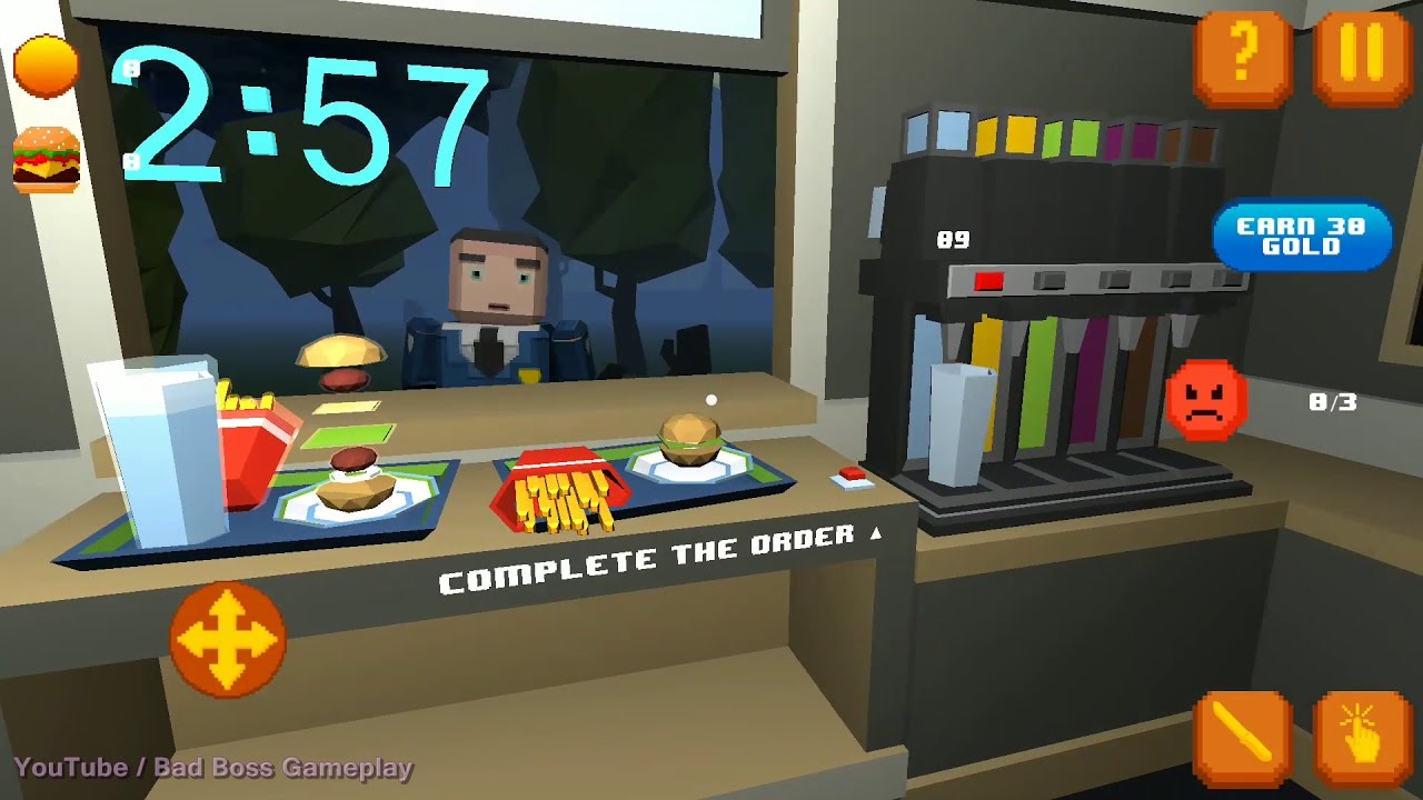 BURGER CHEF COOKING SIMULATOR | Pixel Island | Android Gameplay HD