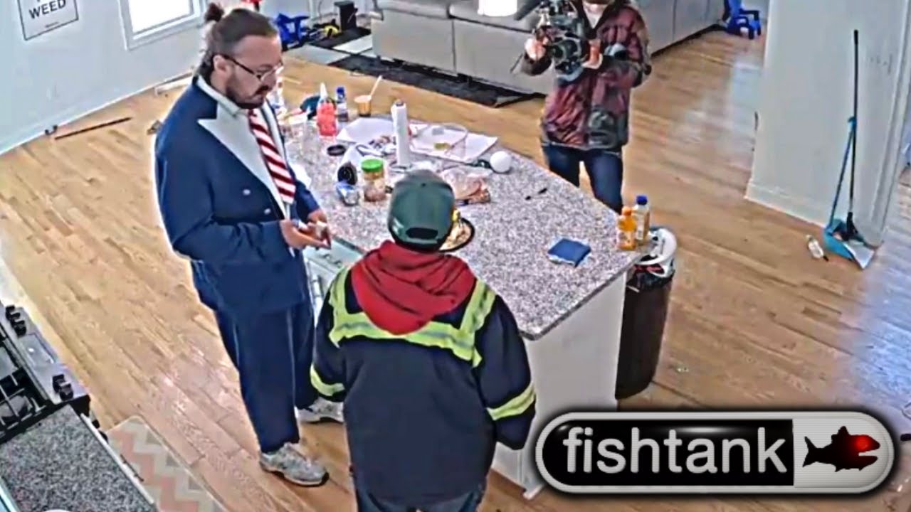 Sam Hyde (Jason Goldstriker) Brought A Homeless Guy To The House (Fishtank)