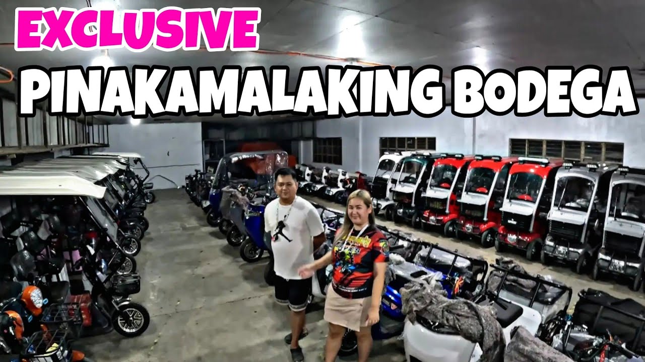 BAGONG TUKLAS PINAKA MALAKING BODEGA NG E-BIKE