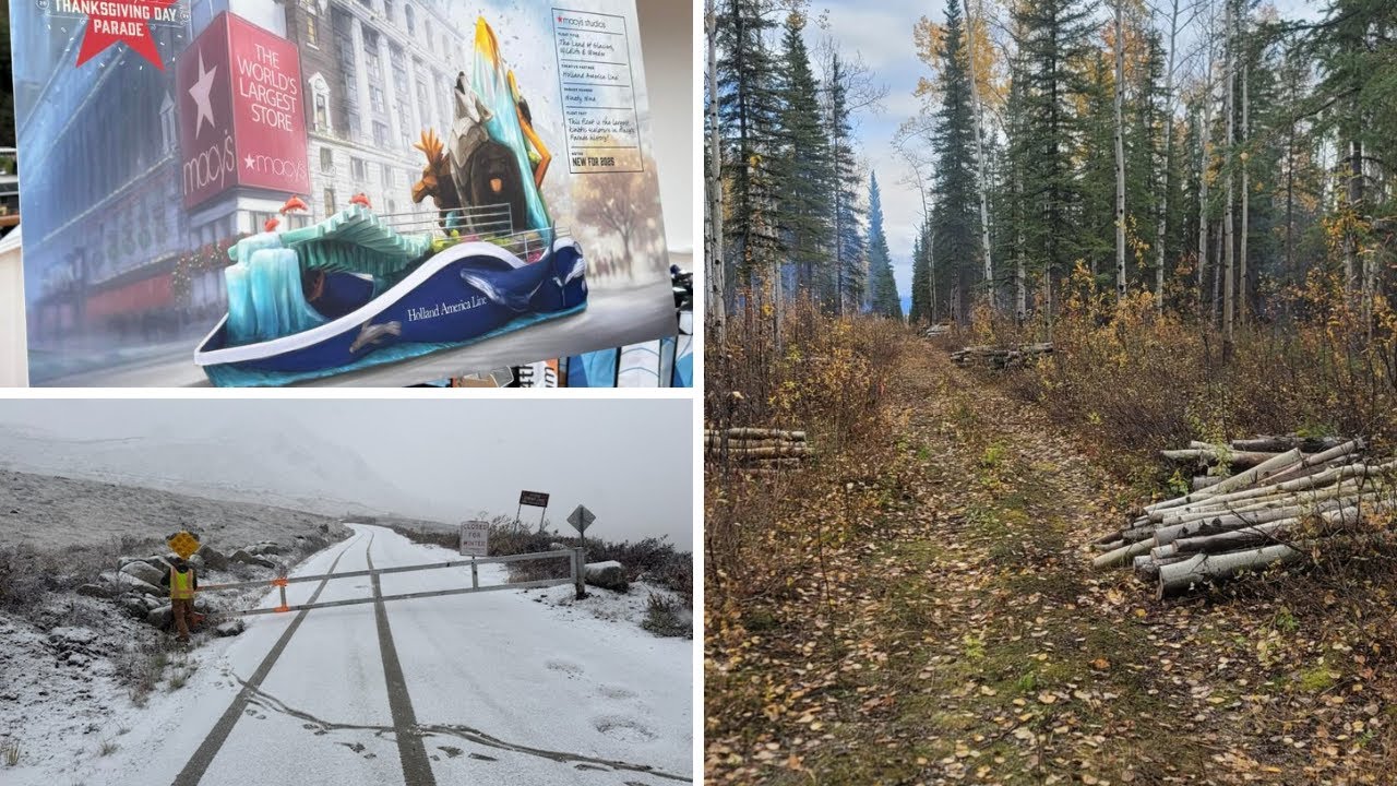 AROUND ALASKA: Parade Float, Road Closure, and Free Firewood!