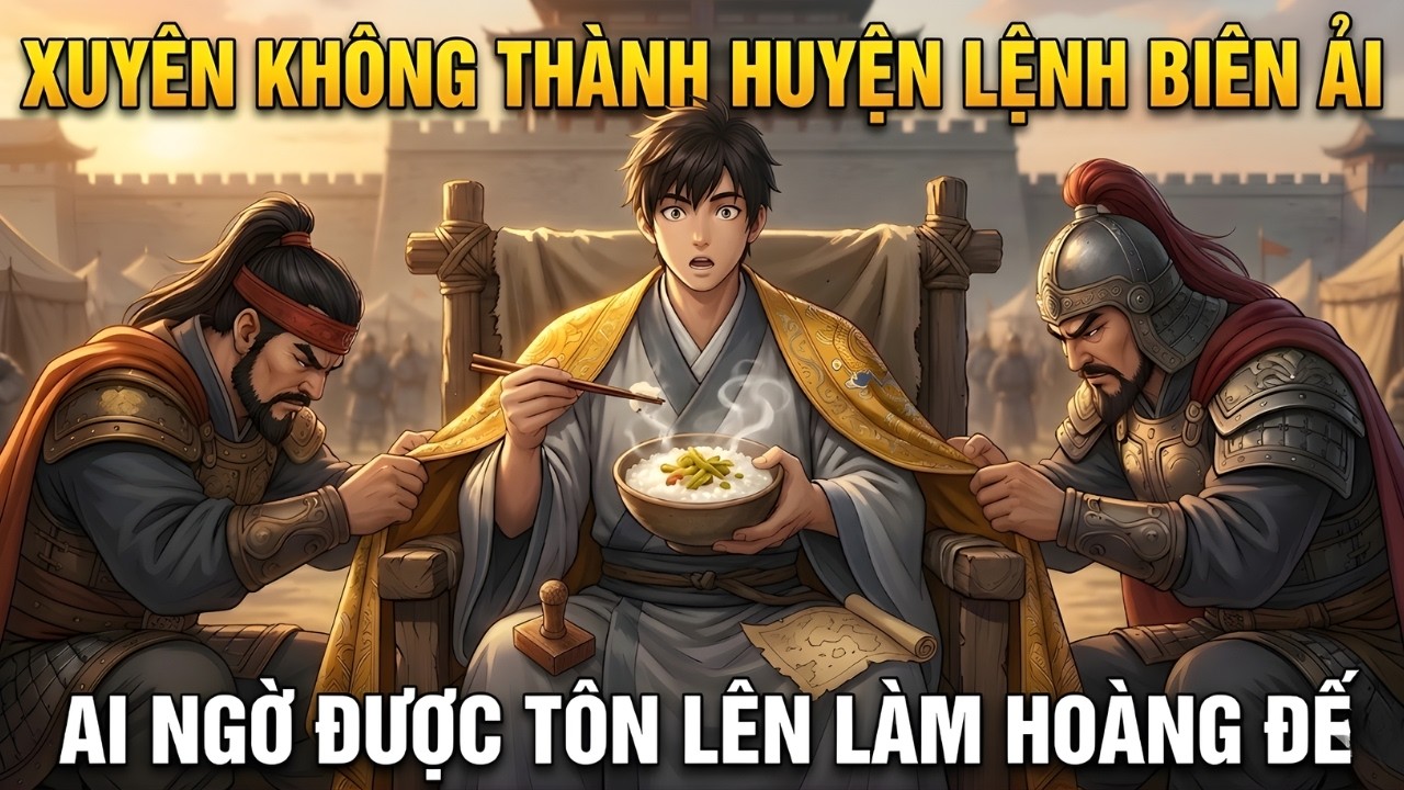 Xuyên không nuôi dân phu bằng cháo trắng dưa muối, 3 tháng sau được tôn làm Hoàng đế