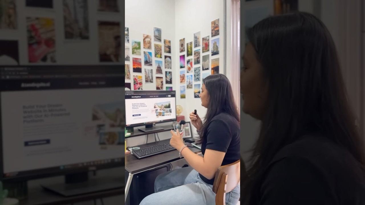 Create professional websites in no time! #ai #aiwebsitebuilder #websitedesign