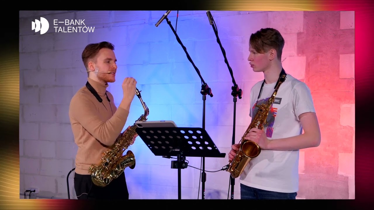 e-Bank Talentów - Jakub Muras - saksofon - Augustas Vasiliauskas