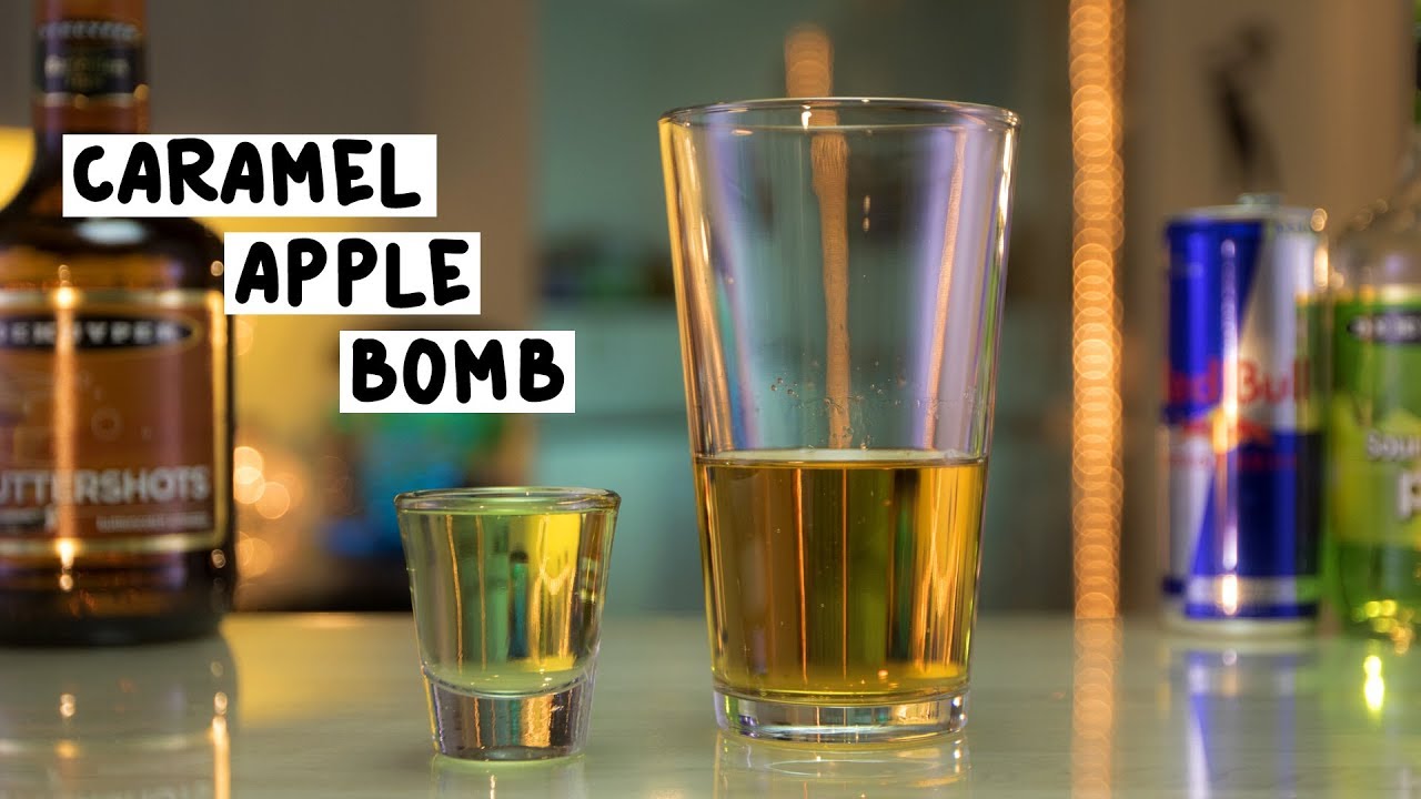 Caramel Apple Bomb - Tipsy Bartender