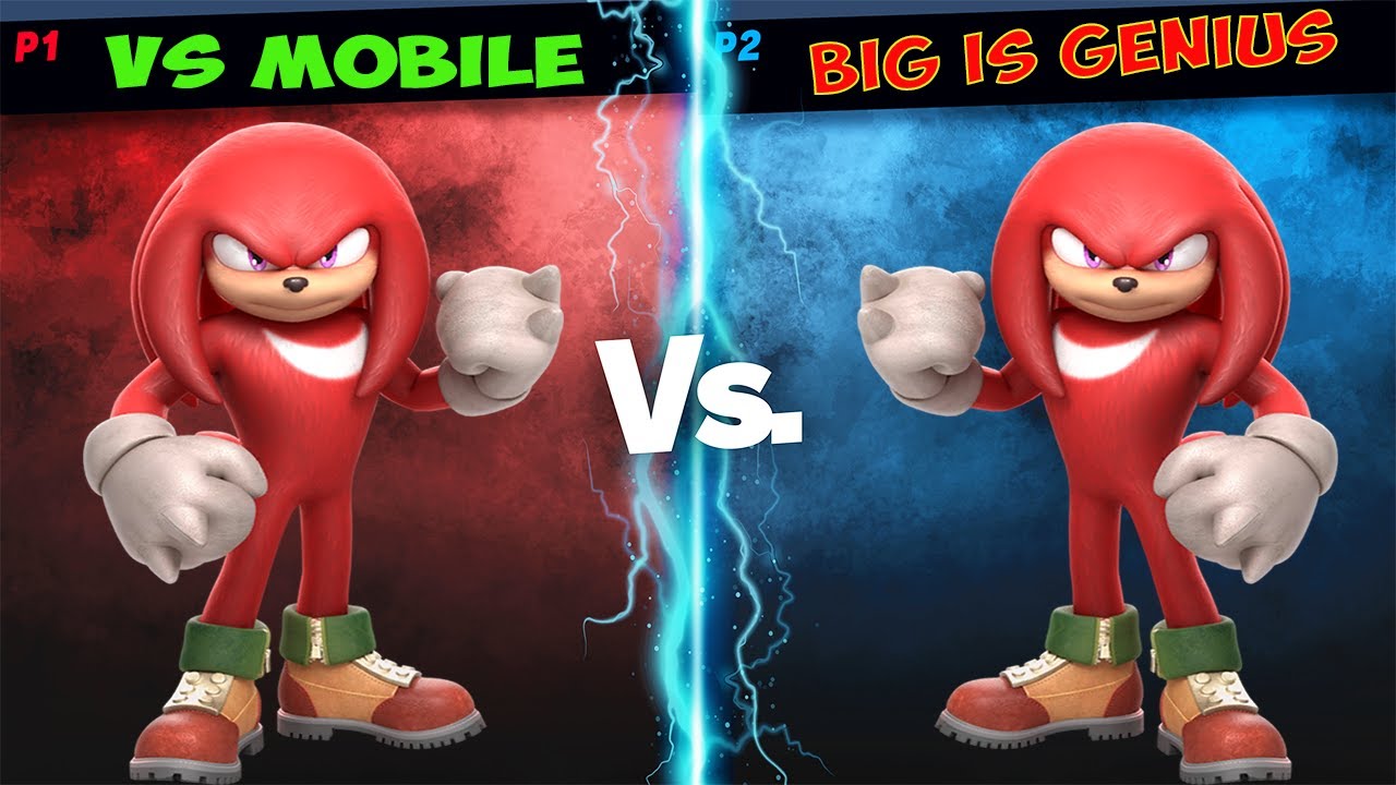 Sonic Forces Party Match 1v1 - Movie Knuckles Battle - vsMobile vs Big is Genius - Android Gameplay