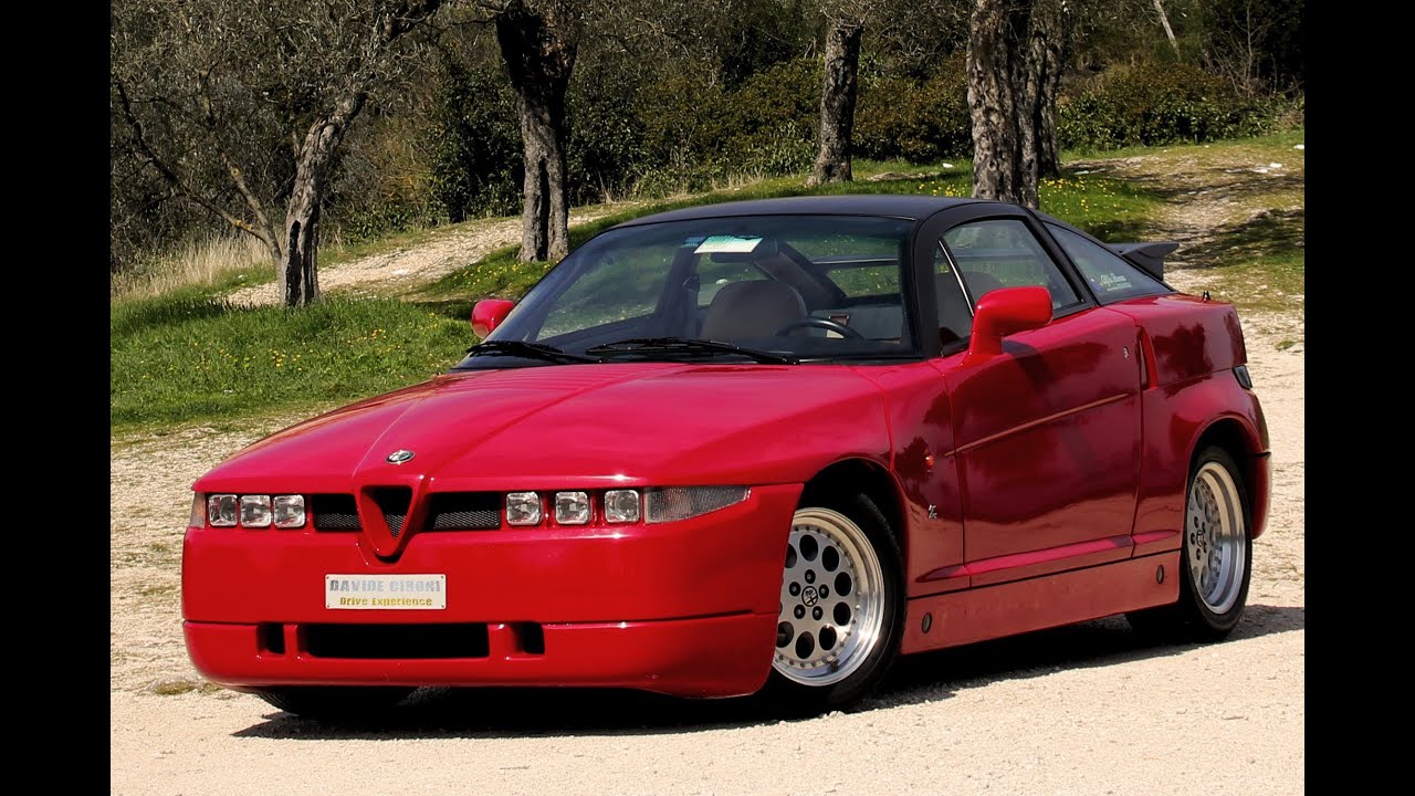 Alfa Romeo SZ ES-30 - за рулем Давиде Чирони