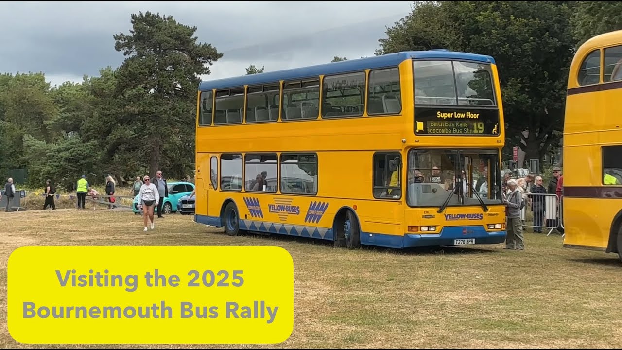 The 2025 Bournemouth Bus Rally.