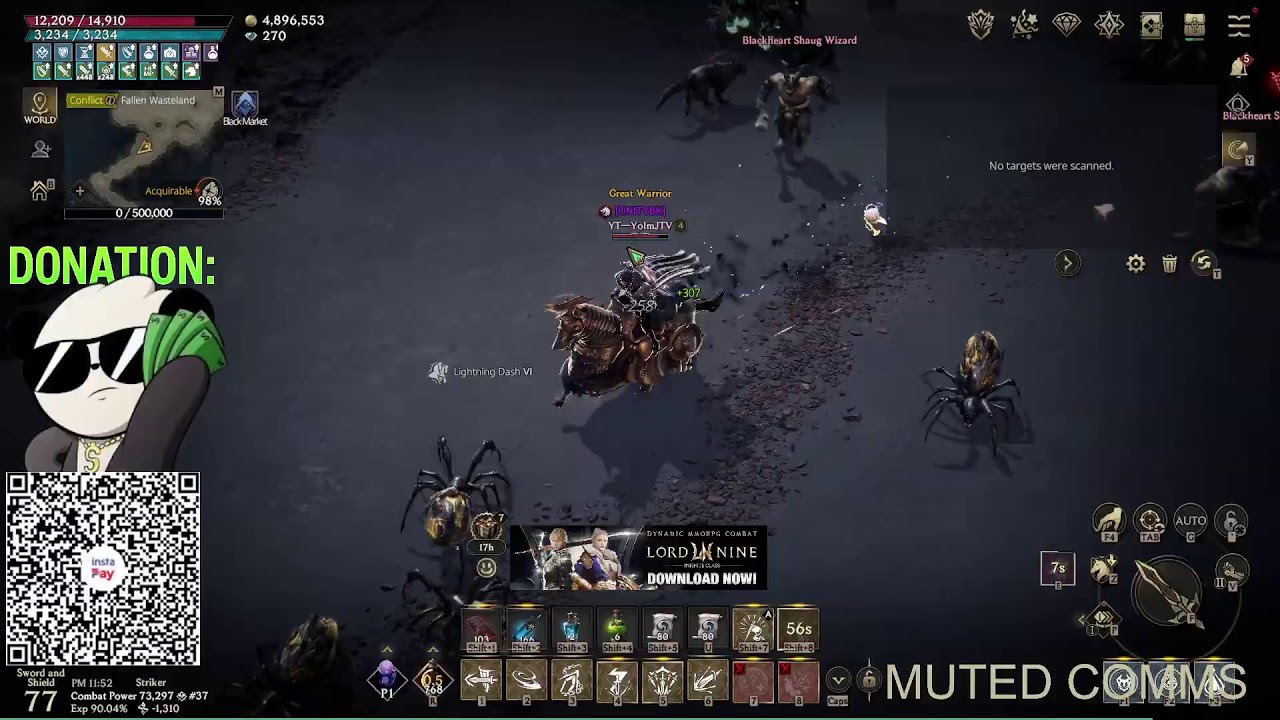 [ENG/FIL] Lord Nine : Infinite Class - EP46 BEST SNS PLAYER | 73K CP | Douglas04 #LORDNINE