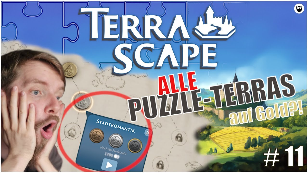 Stadtromantik ♥ aber ohne Gold?! | Puzzle-Terras | TerraScape #11