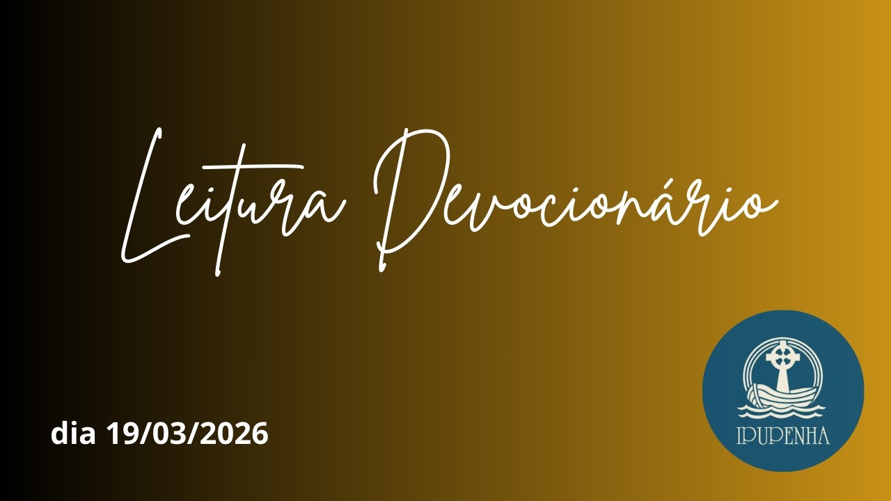 Leitura devocionário 19_03_26