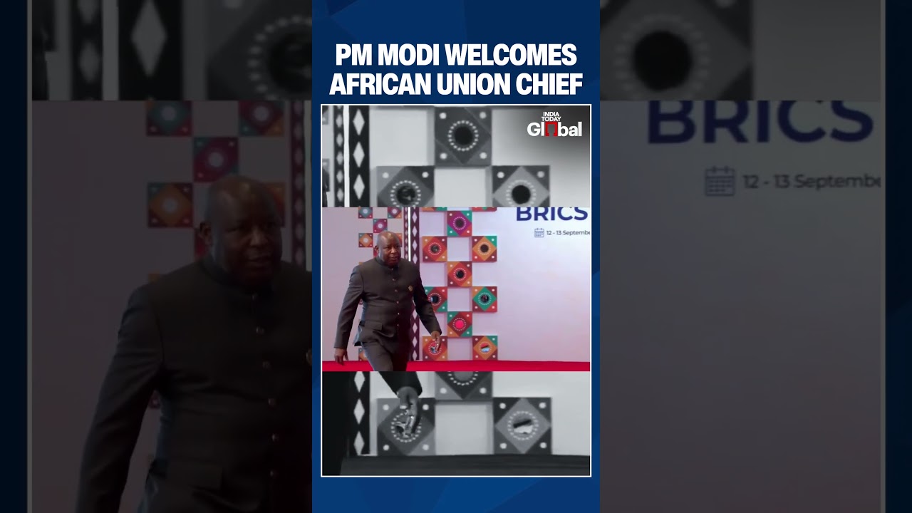 BRICS Summit 2026 Day 2: PM Modi Welcomes Burundi President Evariste Ndayishimiye at Bharat Mandapam