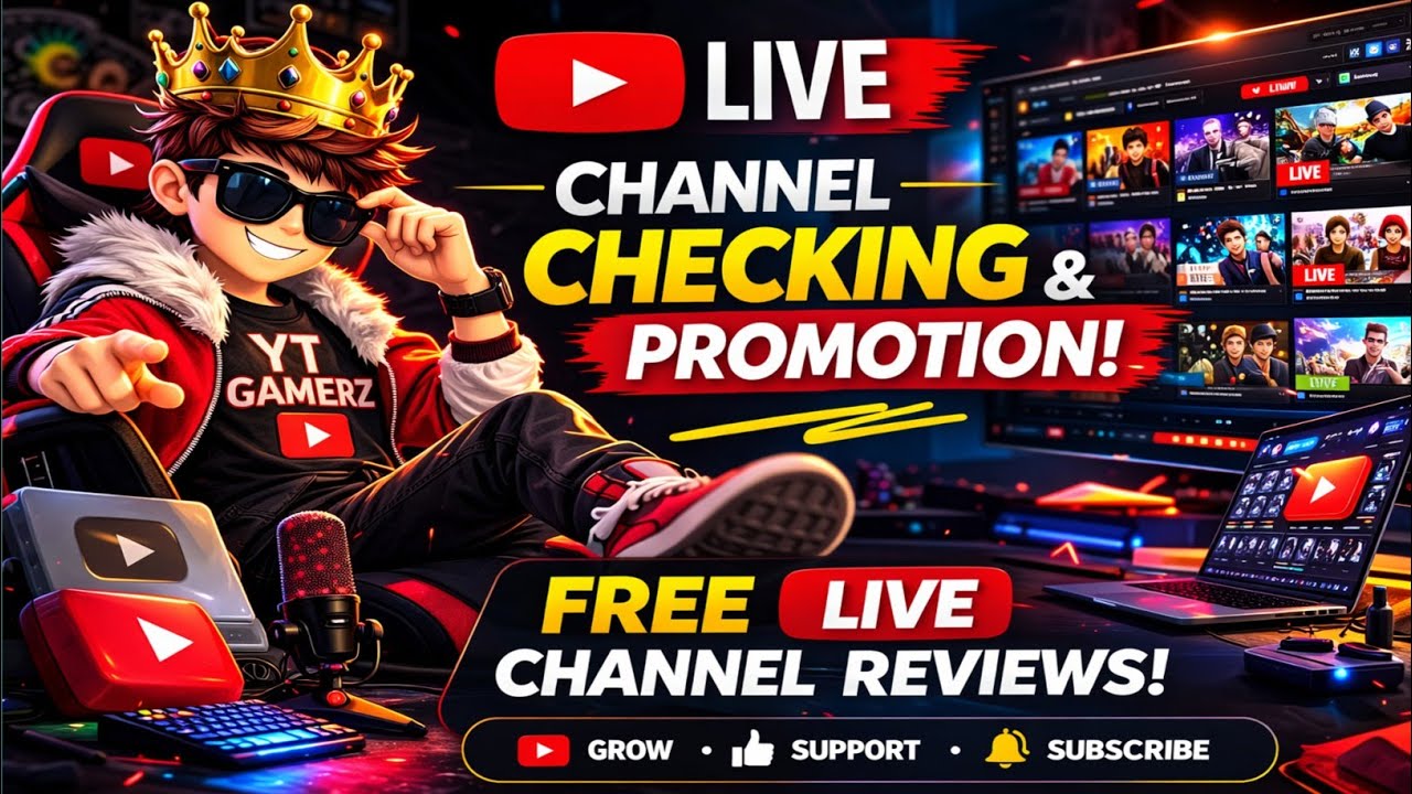 *🚀 Get 100 Subscribers FAST! 🔥*🎁 *Free YouTube Channel Promotion*📺 *YouTubeChannel Chaking*