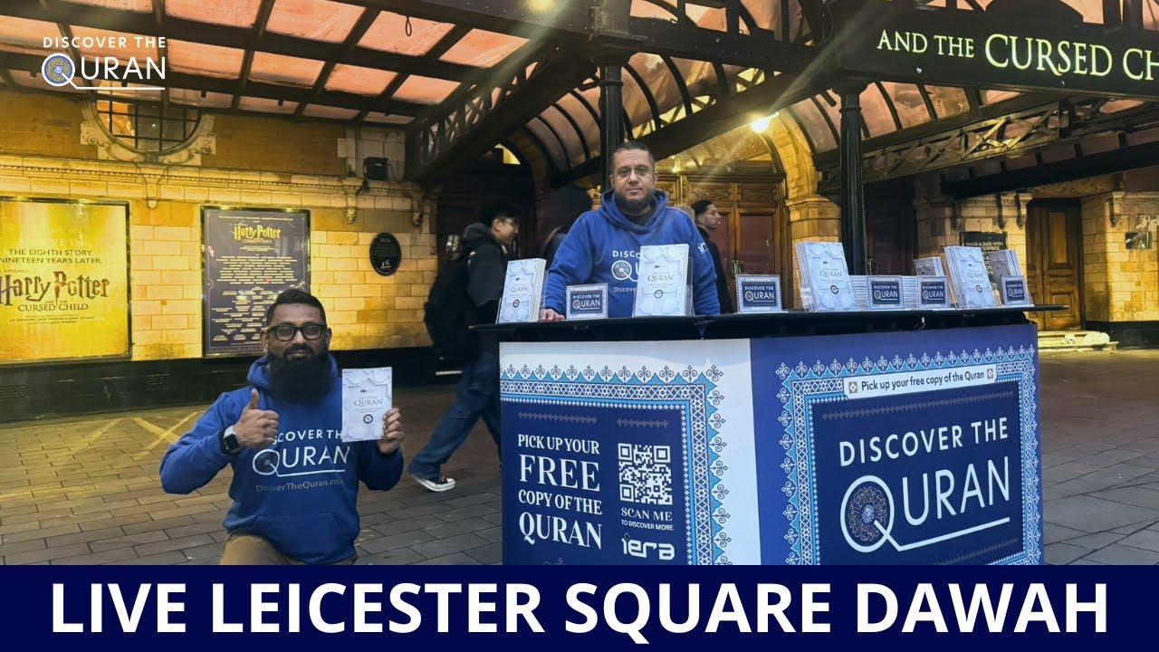 Non-Muslims Are Discovering The Quran in London | iERA LIVE STREAM