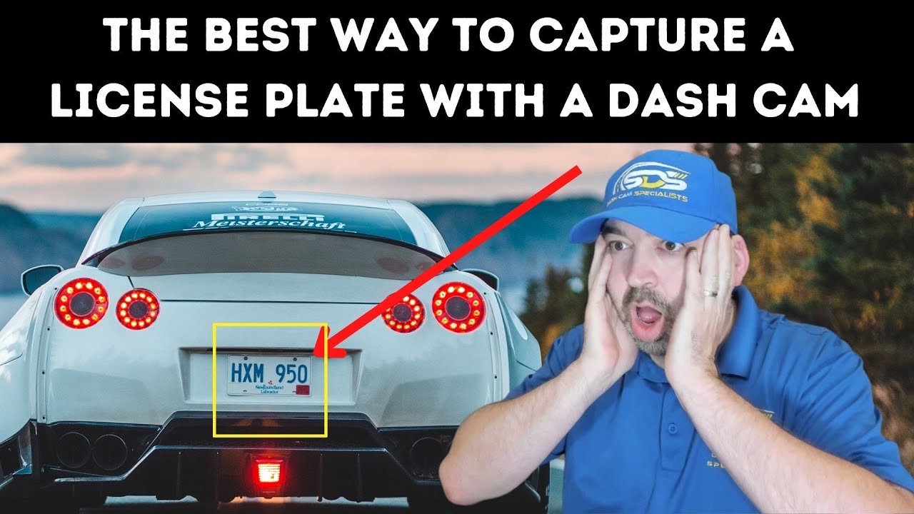 The Best Way To Capture A License Plate With A Dash Cam | Mac Computer