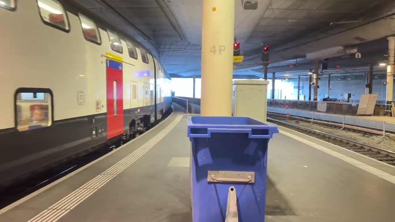 IC1 nach St.Gallen abfahrt in Bern