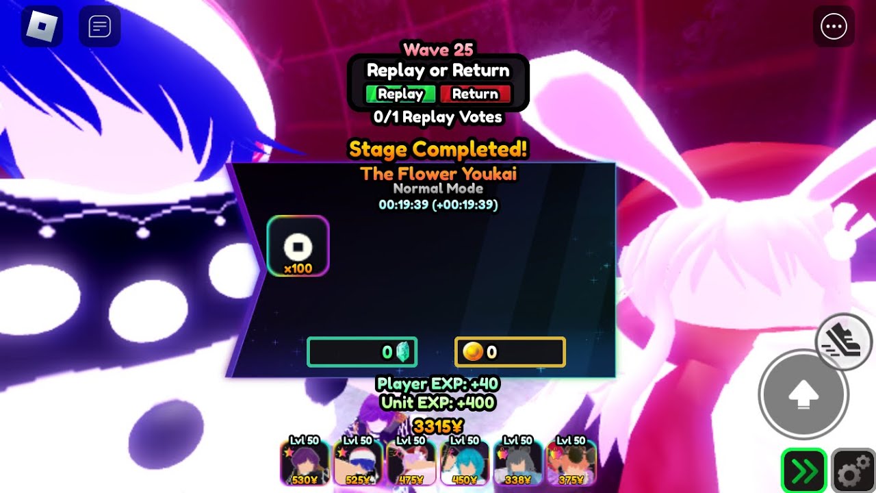 Raid 4 Normal Solo | No Mythics - No Treasures | Touhou Tower Assault