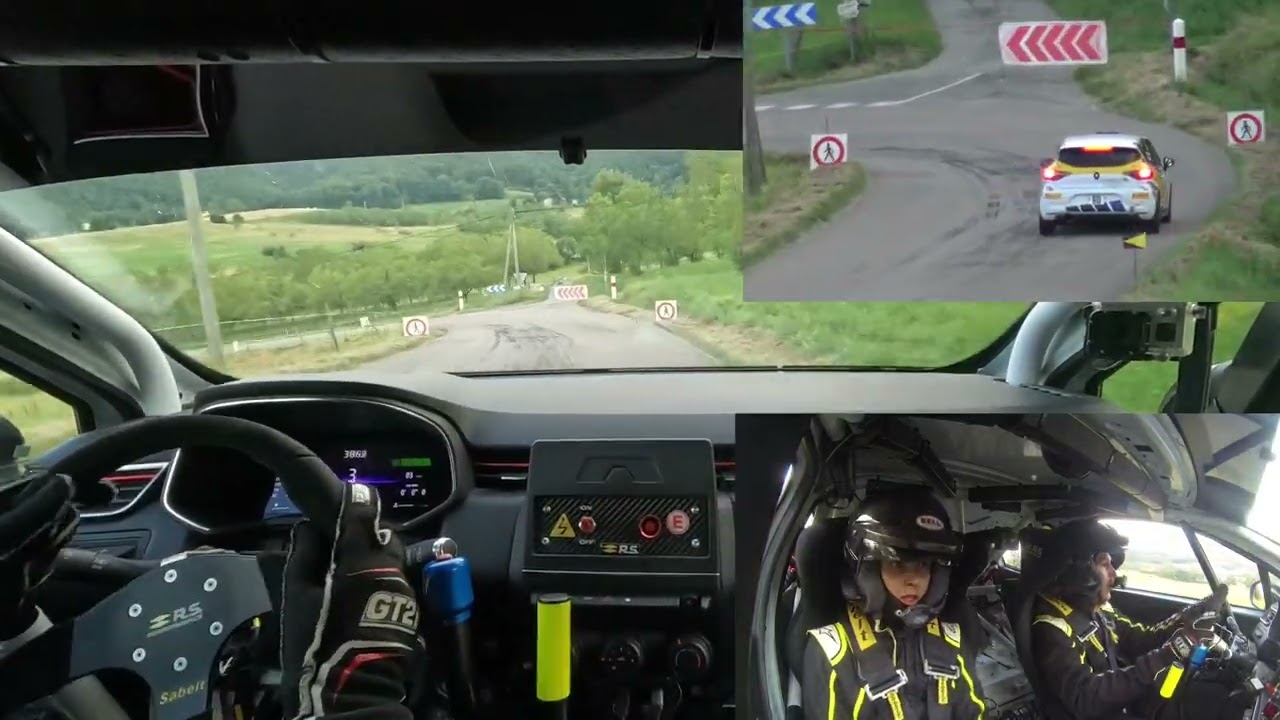 Rallye de la Drome Paul Friedman 2024 (ES5) : Rudy et Tylan BOLLUD Renault Clio Rally5