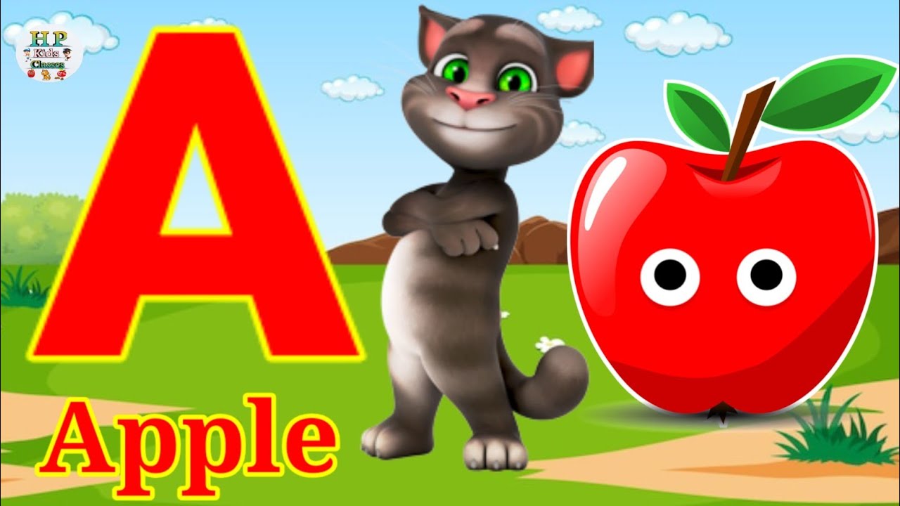 Phonics Song 2 with TWO Words in 3D -A Airplane - Alphabet Song #abc #nurseryrhymes #colour