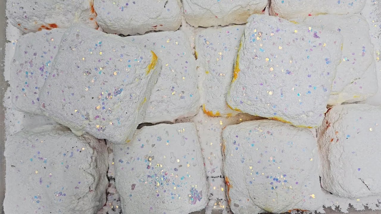 Guess The Colors Pasted Dip Dyed Blocks 🦚 Gym Chalk ASMR 🦚 Oddly Satisfying 🦚 Sleep Aid