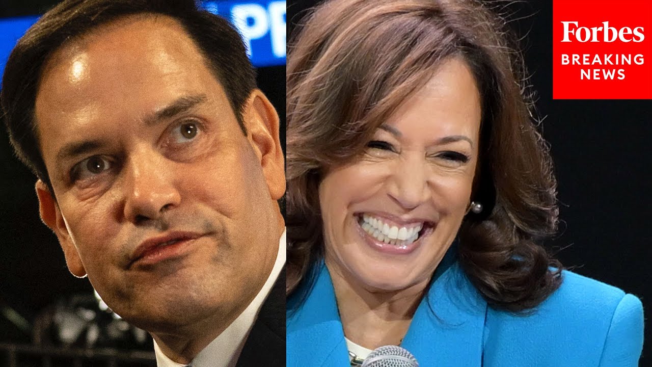 Top VP Contender Marco Rubio Makes Fun Of Kamala Harris's Laugh At Trump Florida Rally
