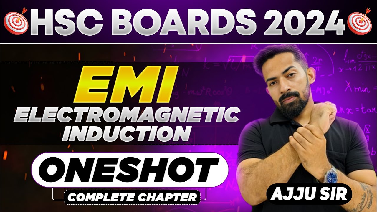 ONE SHOT MAHAREVISONS ,CHAP.12 EMI,PYQS,IMPORTANT ,@Ajjusirphysics #maharashtra #physics #ajjusir