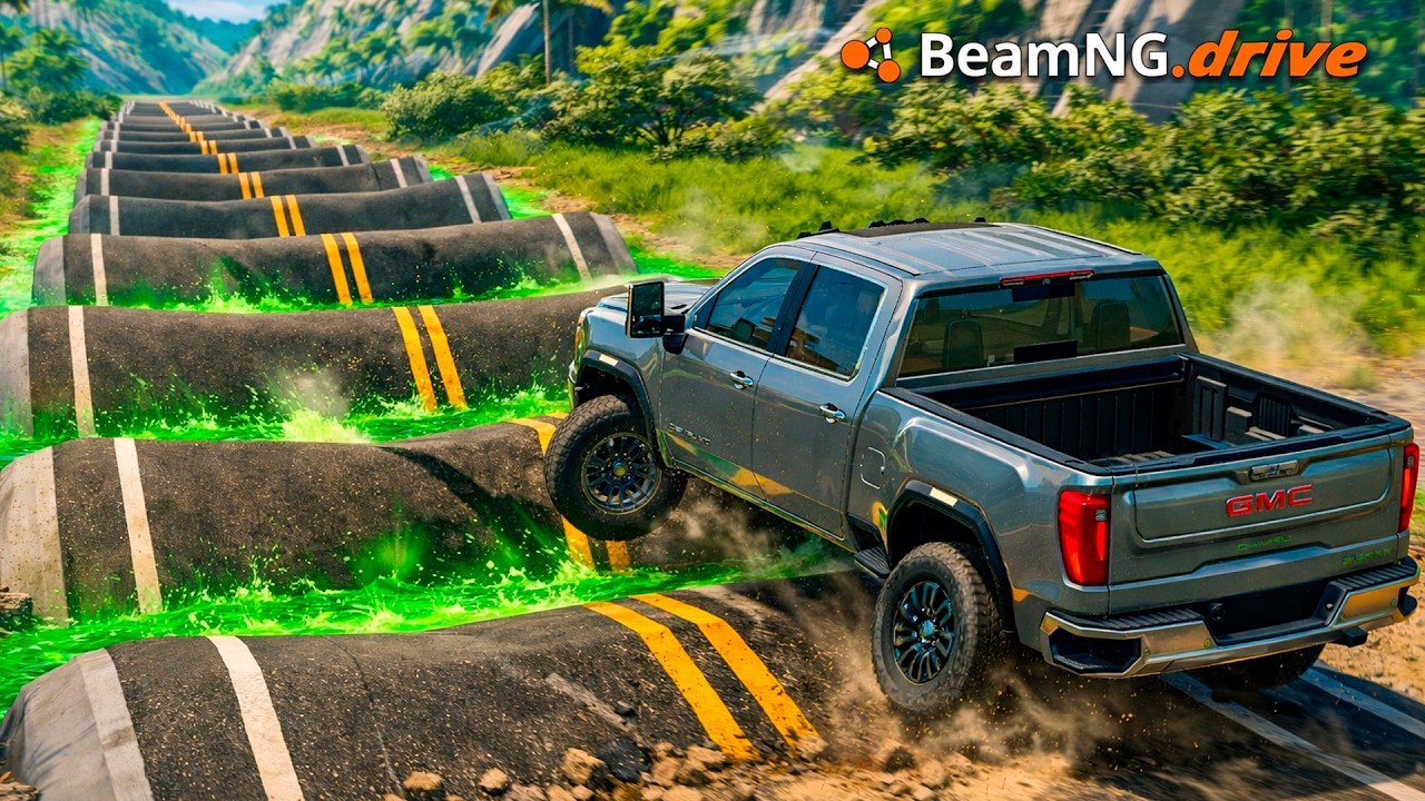 ¡NO PISES EL ÁCIDO DESTRUCTOR! Si lo tocas TU VEHÍCULO SE DESTRUYE | BeamNG.drive