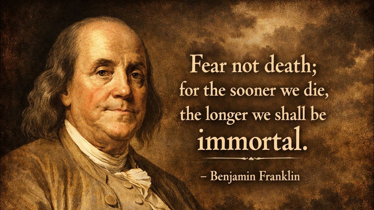 The Truth About Death That Will Shock You | Benjamin Franklin
