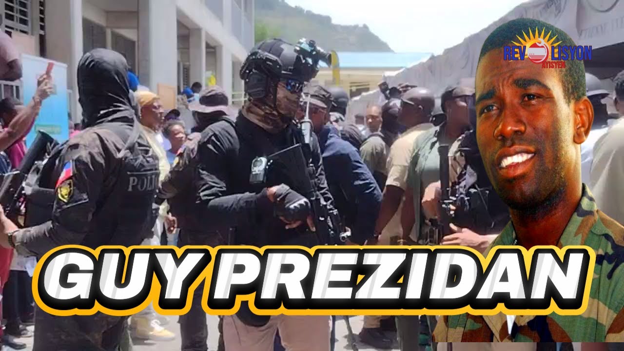 Guy Philippe prezidan D’Haïti byen bonè
