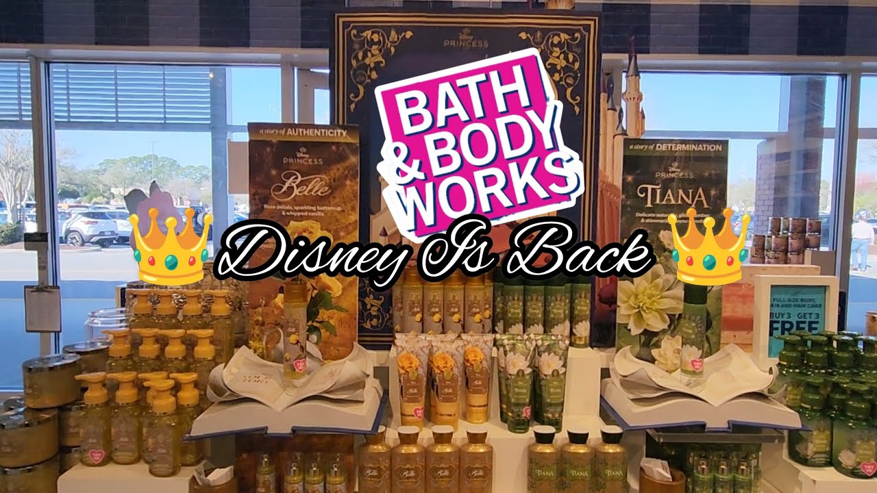✨️👑 2026 Bath and Bodyworks Disney Collection Review #new #fragrance #bodycare #shopping #today