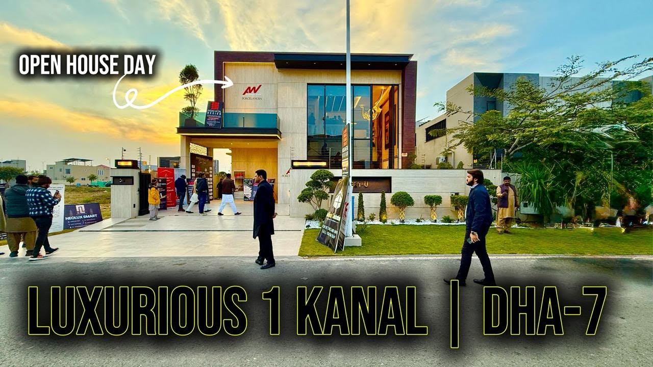 1 Kanal Ultra Modern Luxury House | DHA Phase 7 Sector U | Fully Furnished Masterpiece