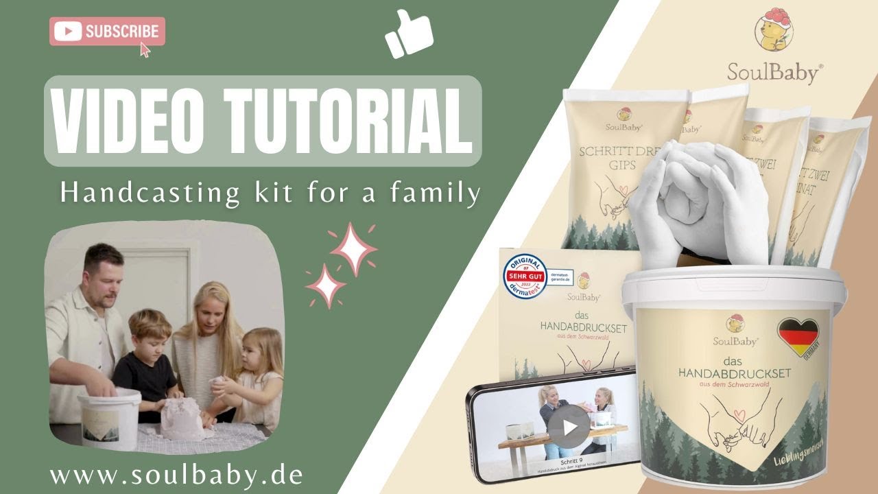 Video Tutorial - Handcasting kit for a family