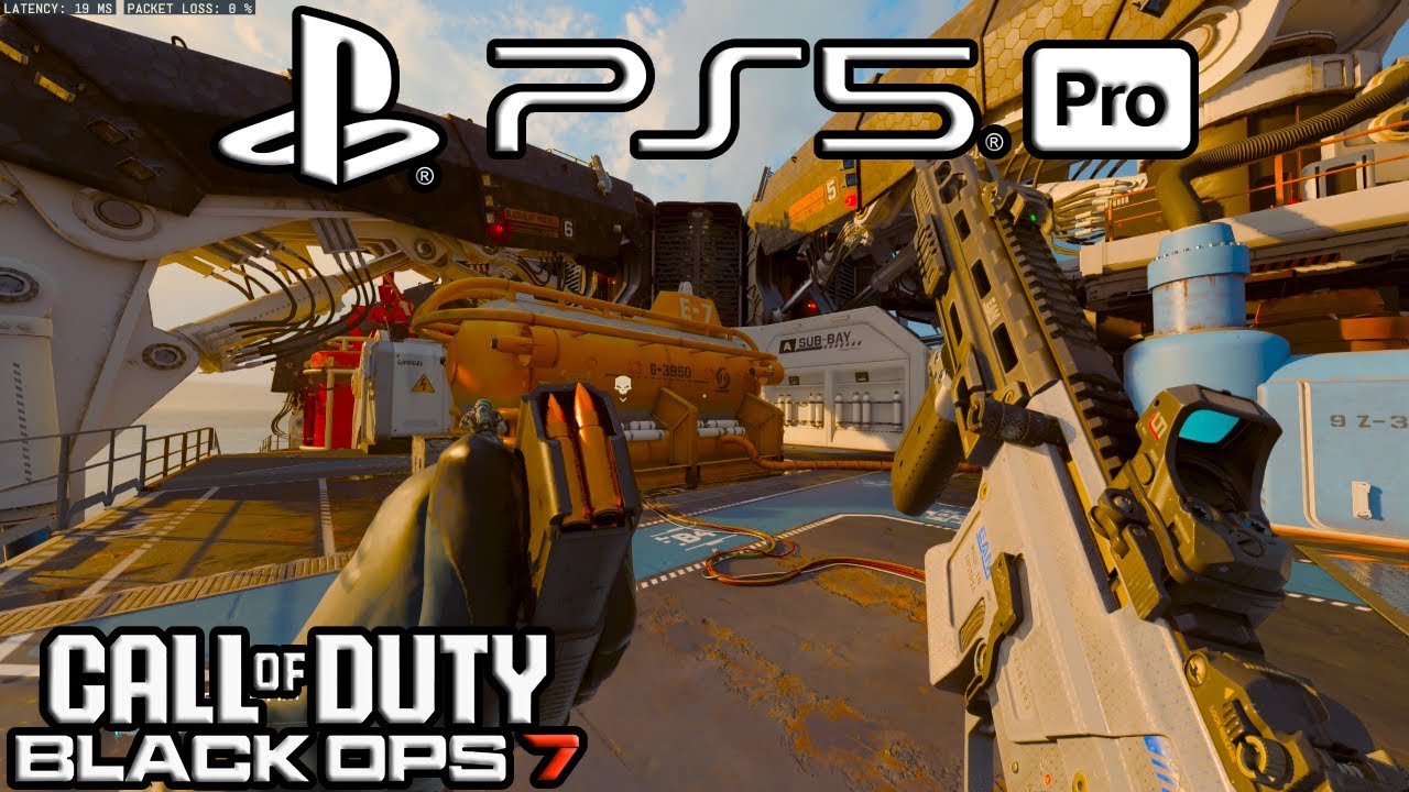 PS5 PRO Enhanced 4K 120 Гц — Black Ops 7 — Тест FPS