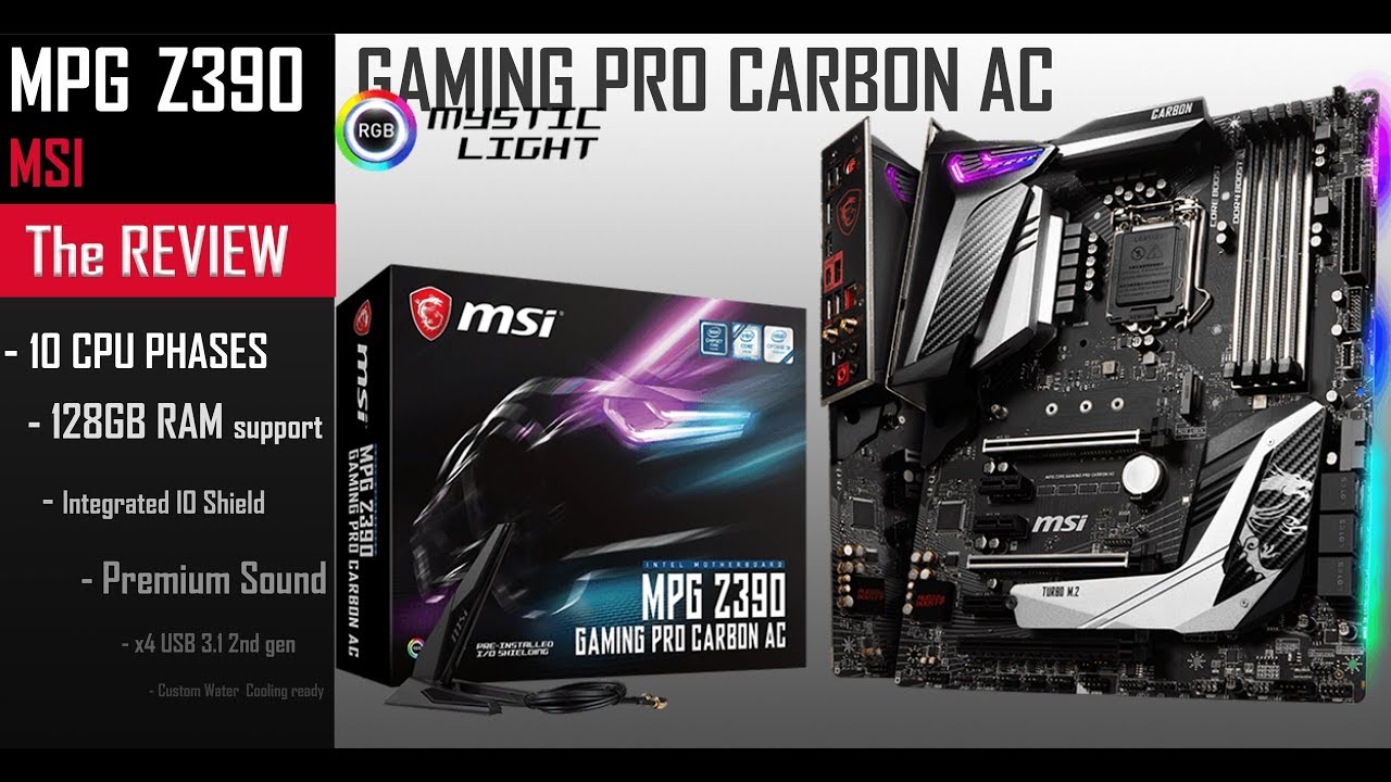 MSI MPG Z390 Gaming Pro Carbon AC, a missed opportunity!