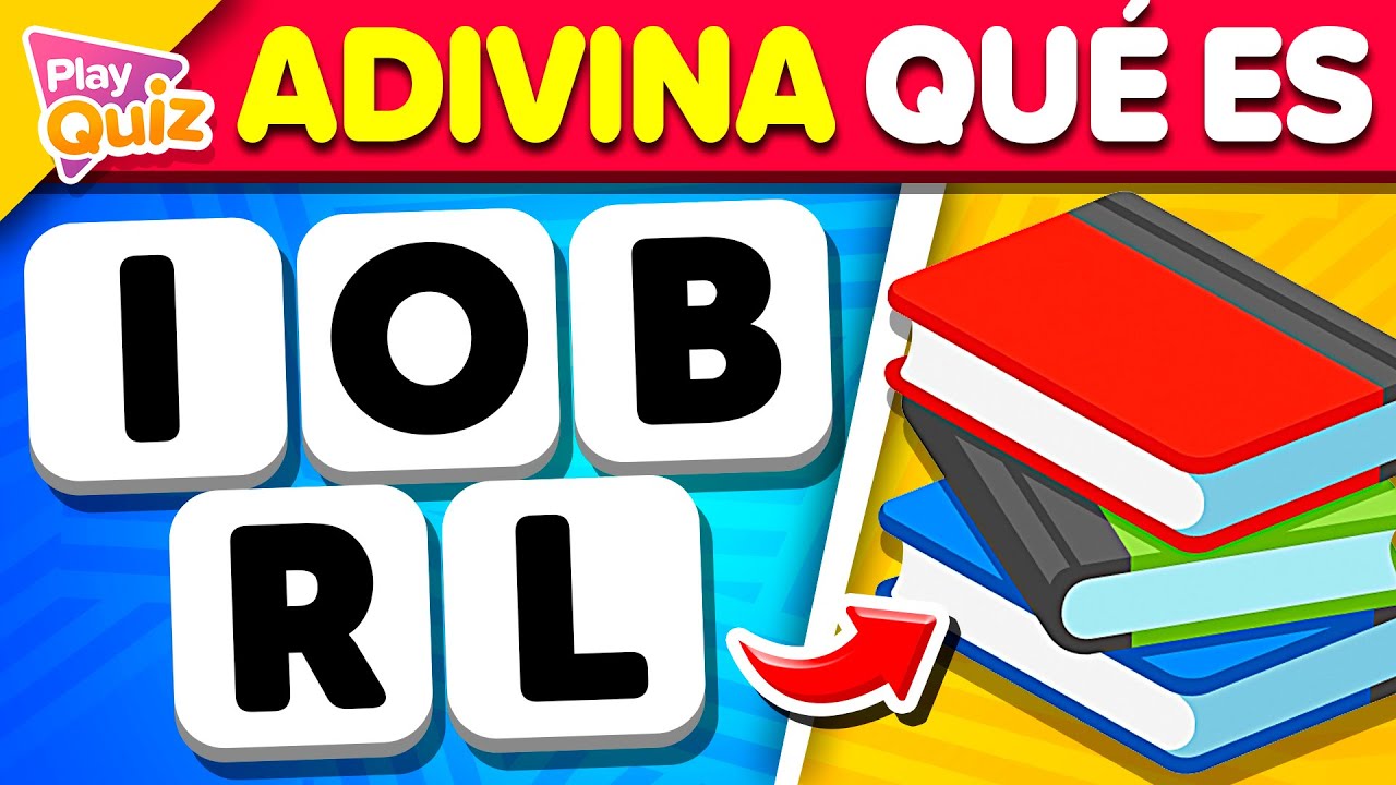 &iquest;Tienes una Mente &Aacute;gil? 🧠👀 Adivina la Palabra Desordenada 😵&zwj;💫 | Play Quiz Trivia