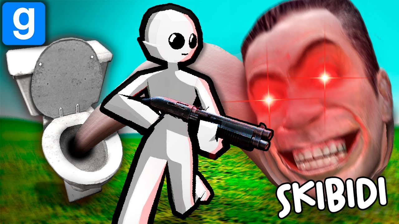 me enfrenté a los SKIBIDI TOILETS más PODEROSOS en GMOD😹💀
